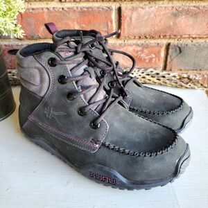 Kuru Quest Suede Leather Orthotic Lace-up Hiking Boots